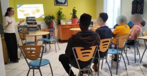 Sensibilisations des patients du Foyer Cateland à l’hygiène des mains